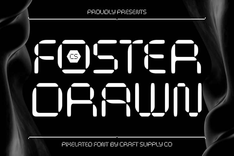 CS Foster Drawn Font