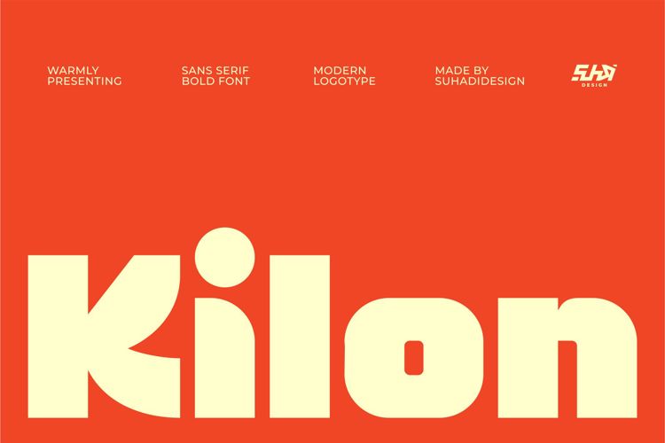 Preview of Kilon Font