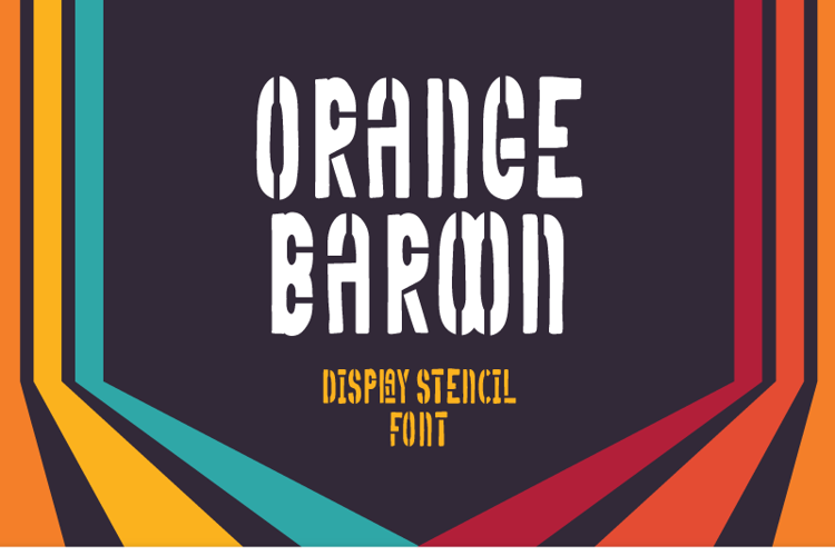 Orange Baroon Display Font
