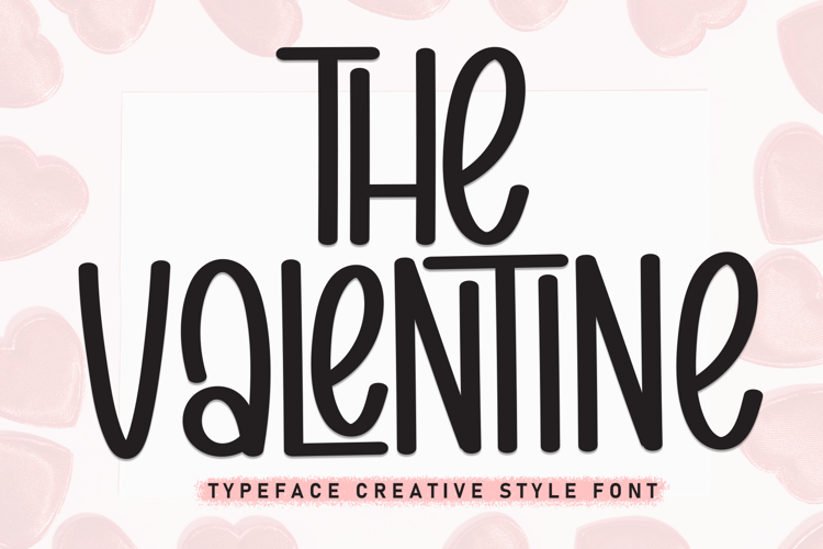 Preview of The Valentine Font