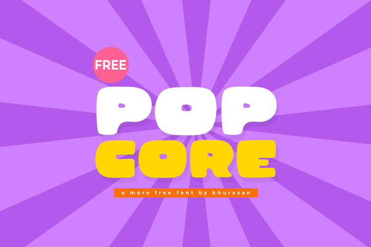 Pop Core Font