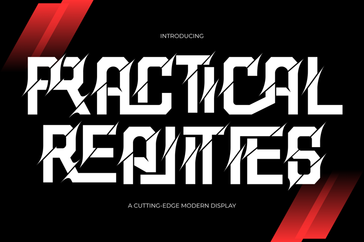 Preview of PRACTICAL REALITIES Font