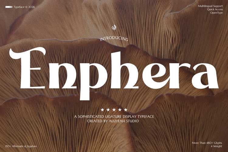 Preview of Enphera Font