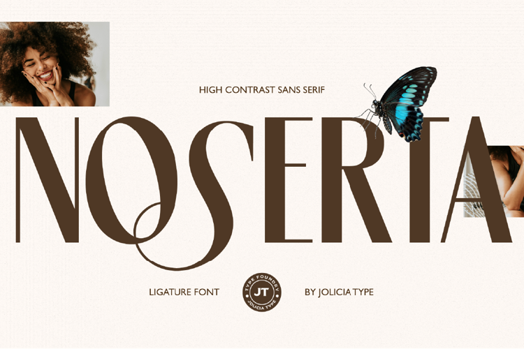 Preview of Noserta Font