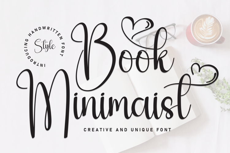 Preview of Book Minimalist Font