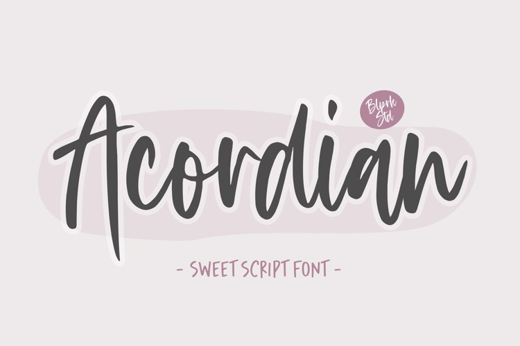 Acordian Font