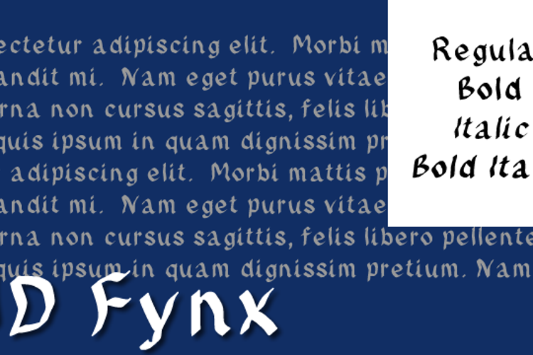 JDFynx Font