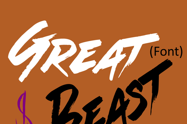 Great Beast Font