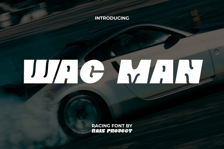 Preview of Wac Man Font