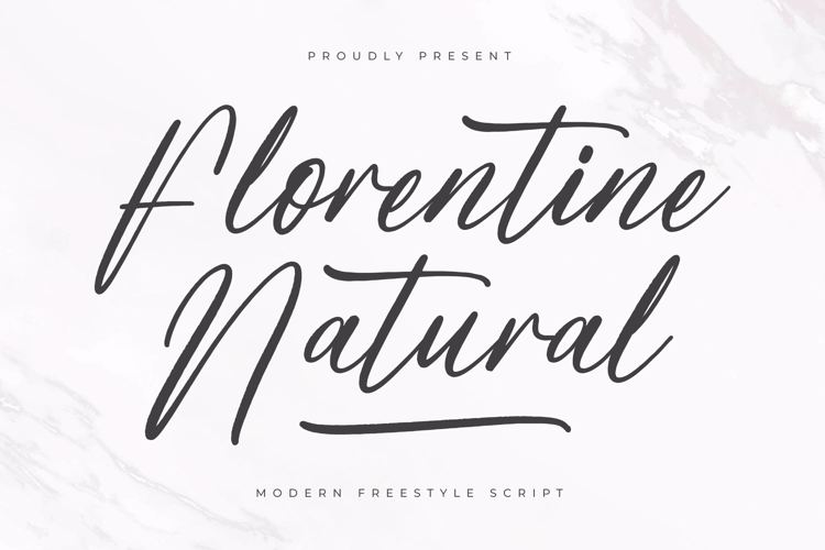 Preview of Florentine Natural VERSION Font
