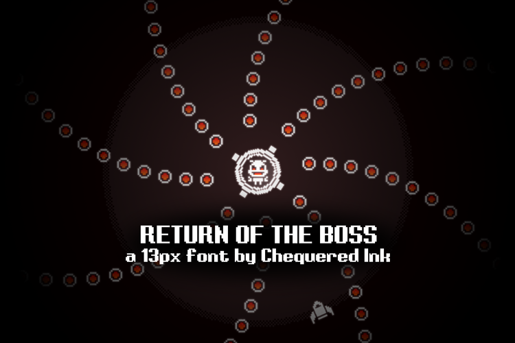 Preview of Return of the Boss Font