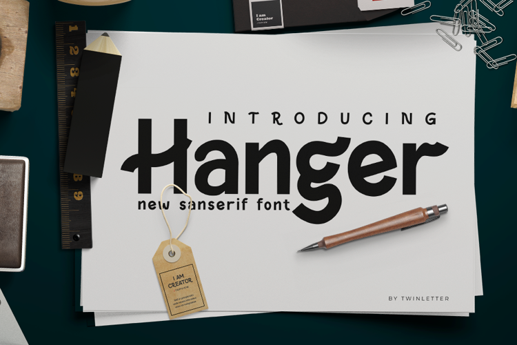 Hanger Font