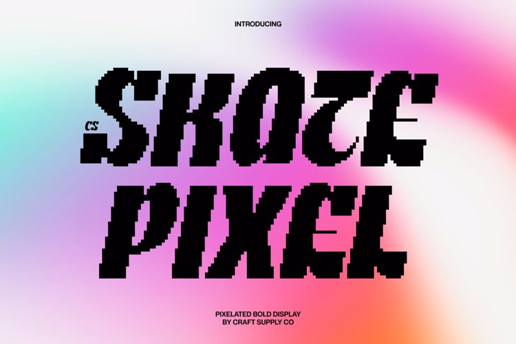 Preview of CS Skate Pixel Font