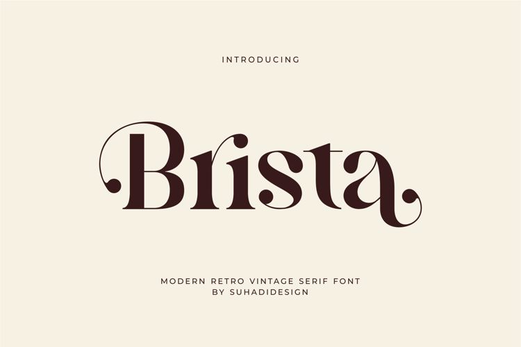 Preview of Brista Font