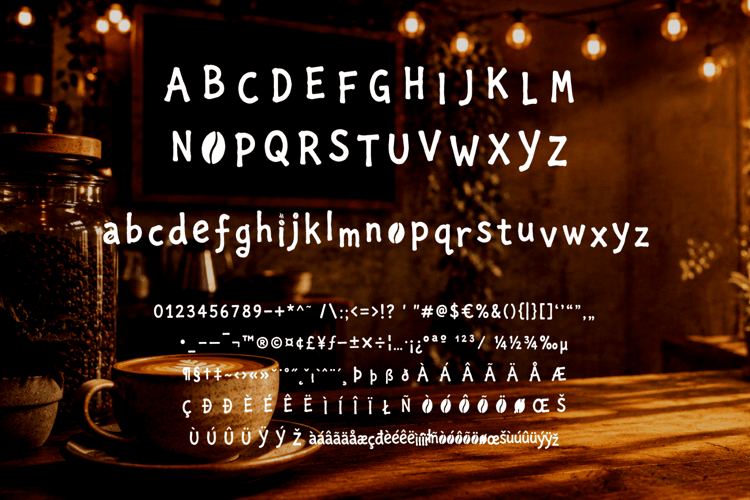 Preview of Mochaily Demo Font