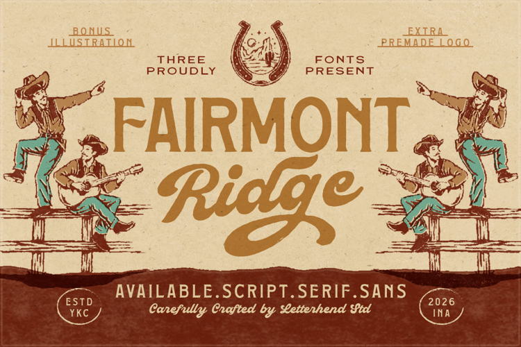 Preview of Fairmont Ridge Font