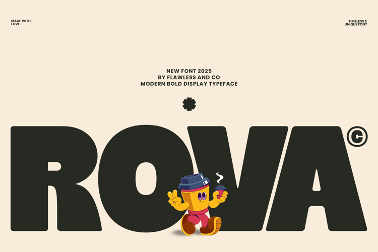 Preview of ROVA Font