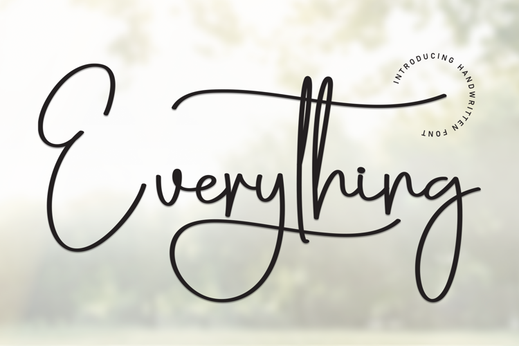 Everything Font