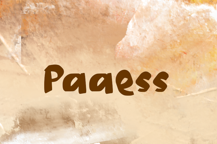 Paaess Font