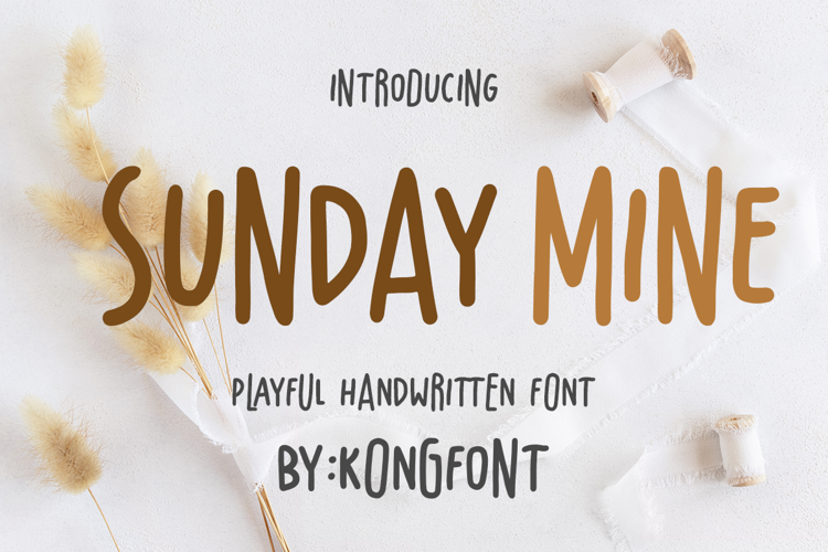 Sunday Mine Font