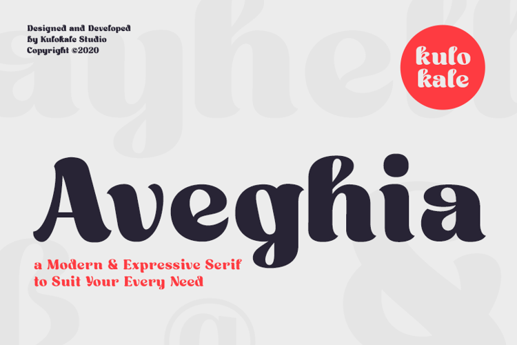 Aveghia Font