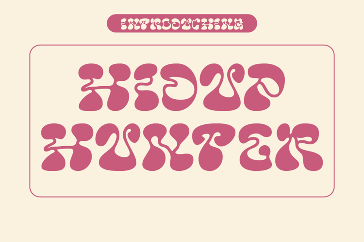 Hidup Hunter Font