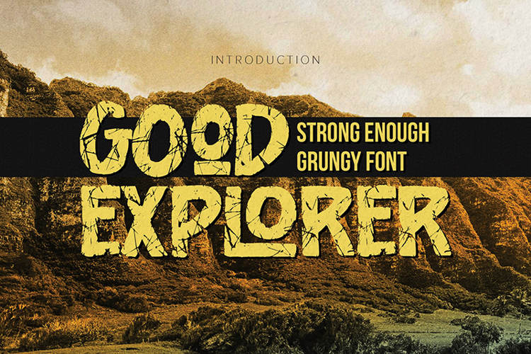 Good Explorer Font