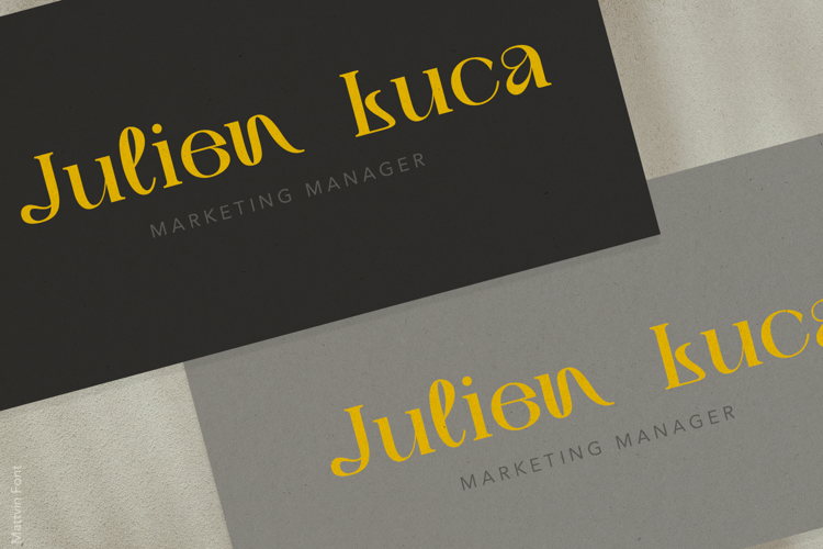 Mattvin Font