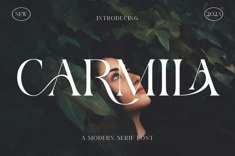 Preview of CARMILA Font