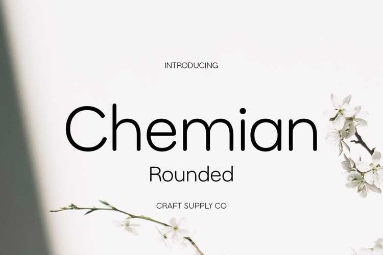 Chemian Rounded Font