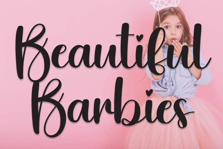 Beautiful Barbies Font