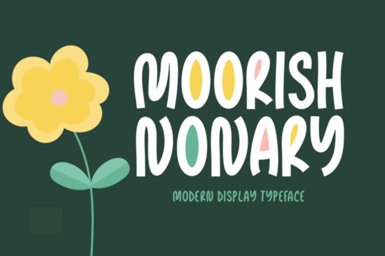 Moorish Nonary Font