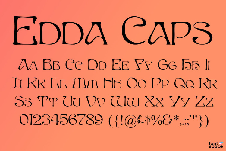 Edda Caps Font
