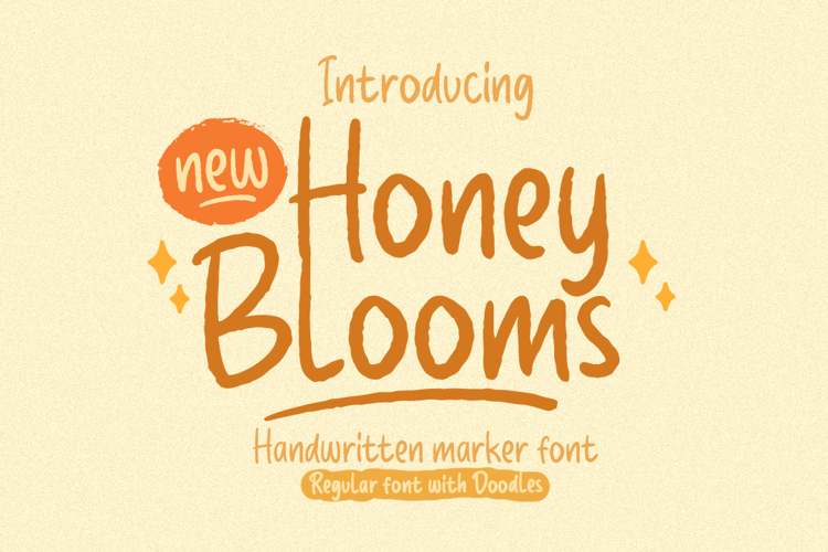Honey Blooms Font