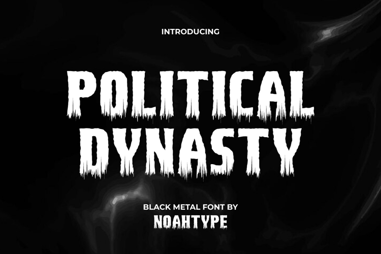 Preview of Political Dynasty Font