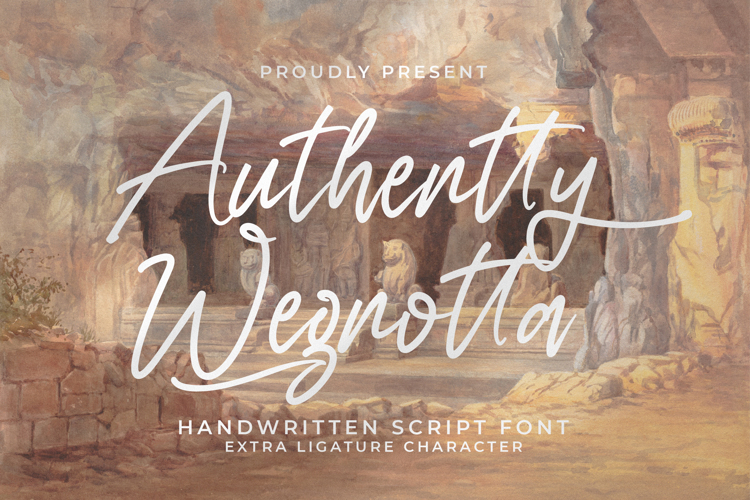 Authentty Wegnotta Font