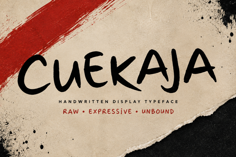 Preview of Cuekaja Font