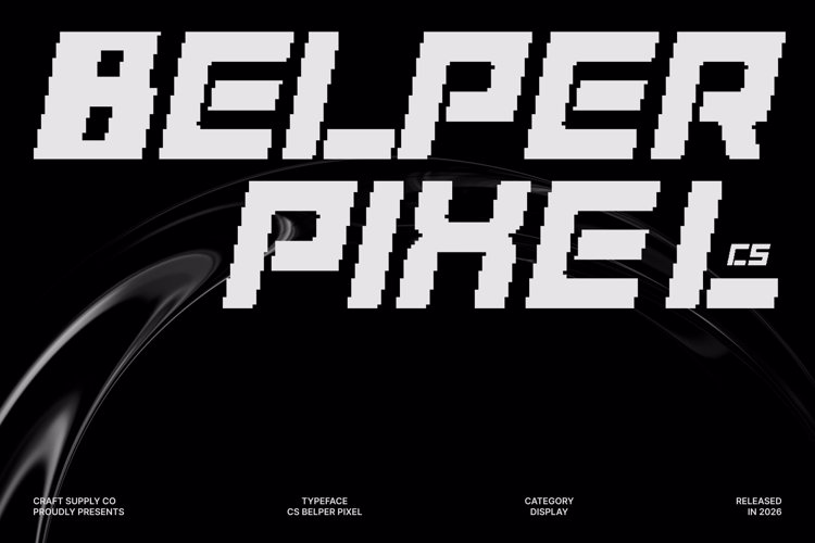 Preview of CS Belper Pixel Font