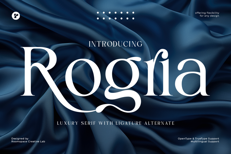 Preview of Rogria Font
