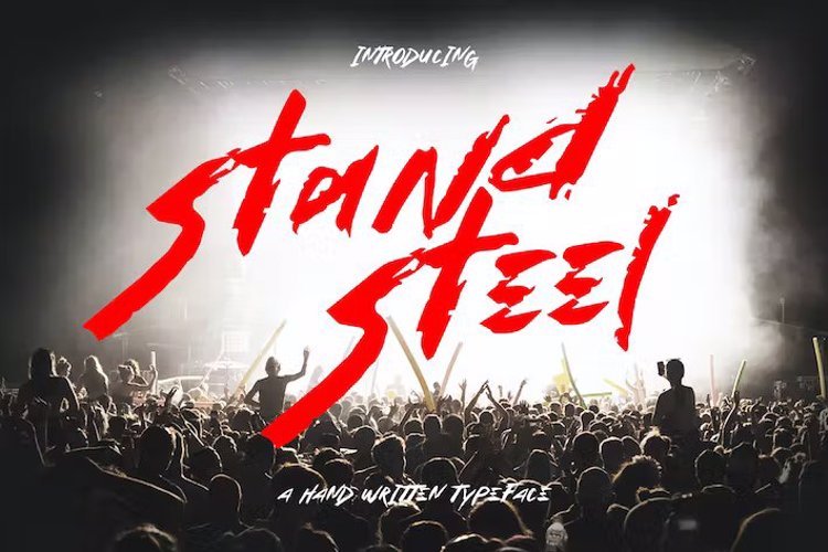 Stand Steel Font