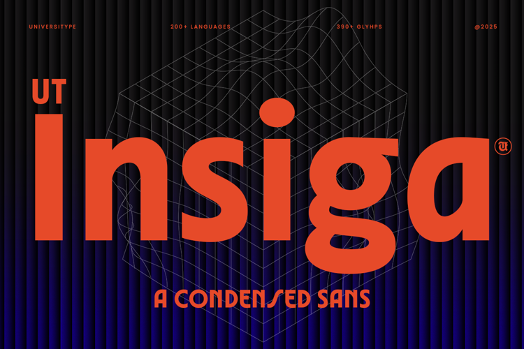 Preview of UT Insiga Font