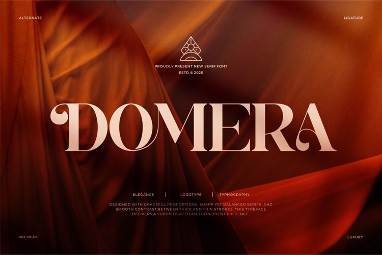 Preview of Domera Font