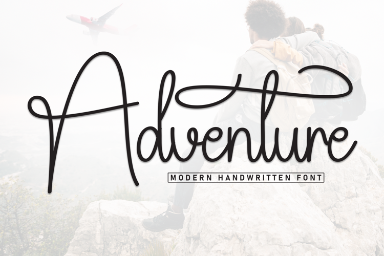 Preview of Adventure Font