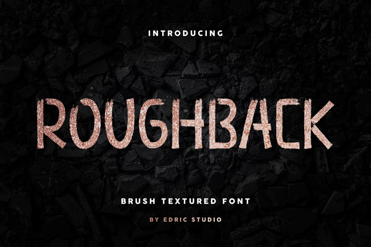 Roughback Font