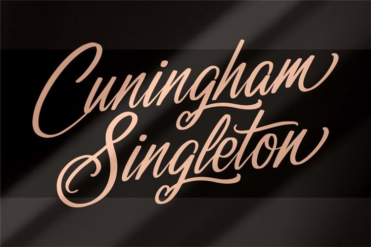 Cuningham Singleton Font