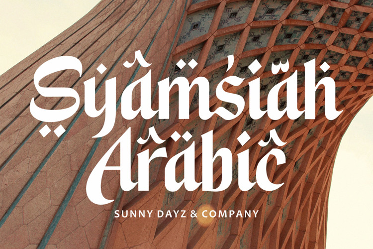 Syamsiah Arabic Font