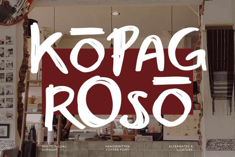 Preview of Kopag Roso Font