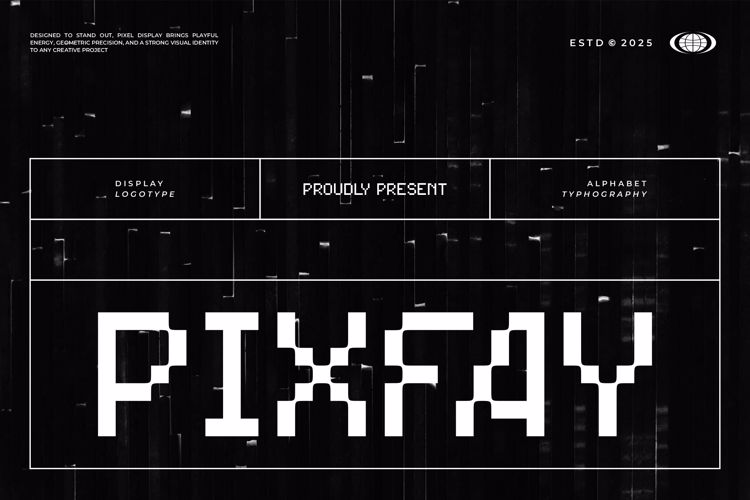 Preview of Pixfay Font