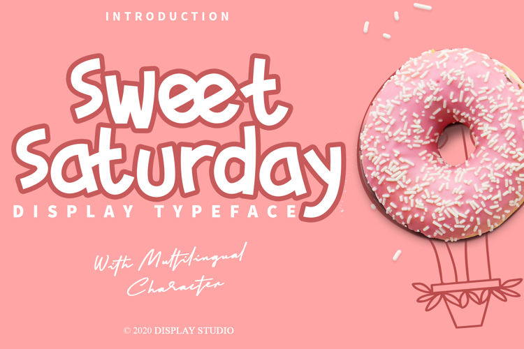 Sweet Saturday Font