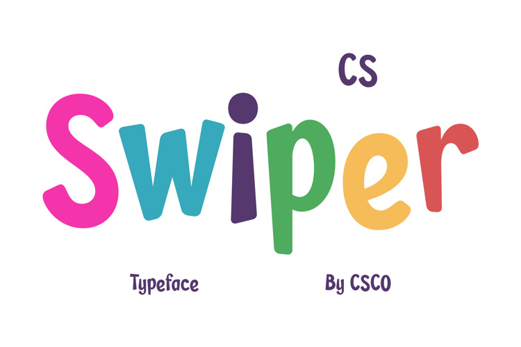 CS Swiper Font